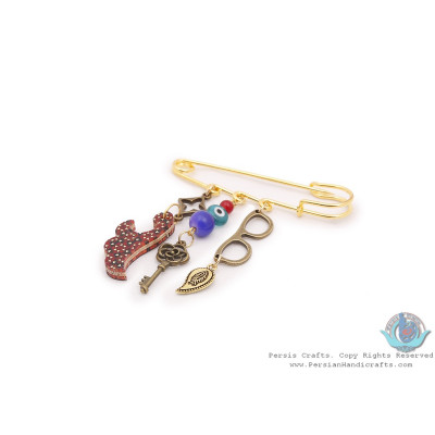 Dream Design Handmade Brooch - HA3905 Dream Design Handmade Brooch - HA3905