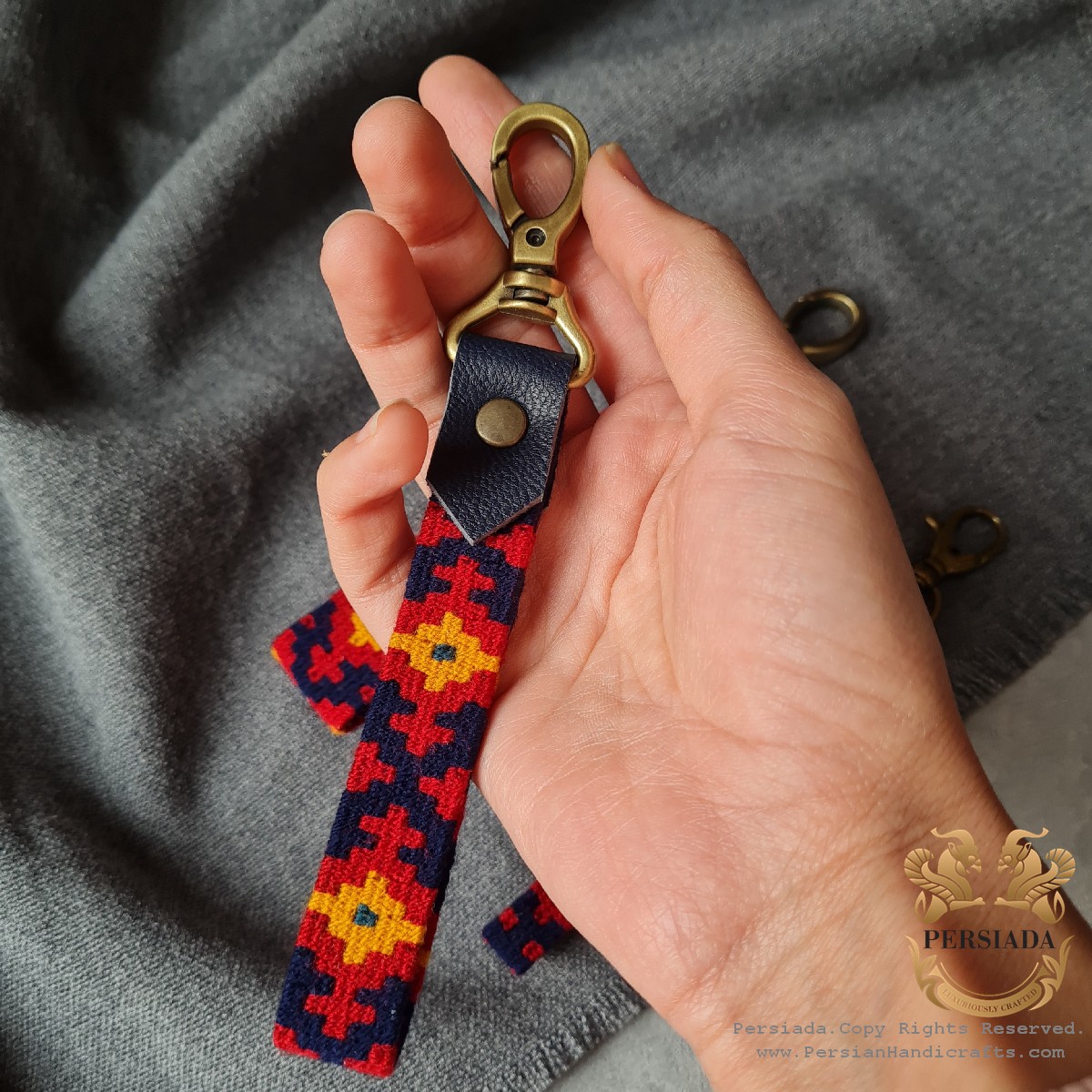 Key Holder | Kilim Leather | PA2006-Persiada Persian Handicrafts
