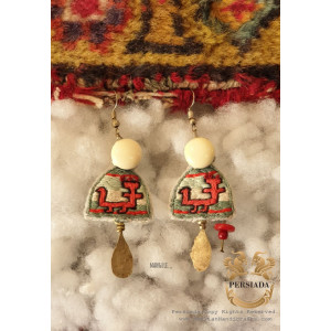 Earrings | Knotting | PA2010-Persiada Persian Handicrafts