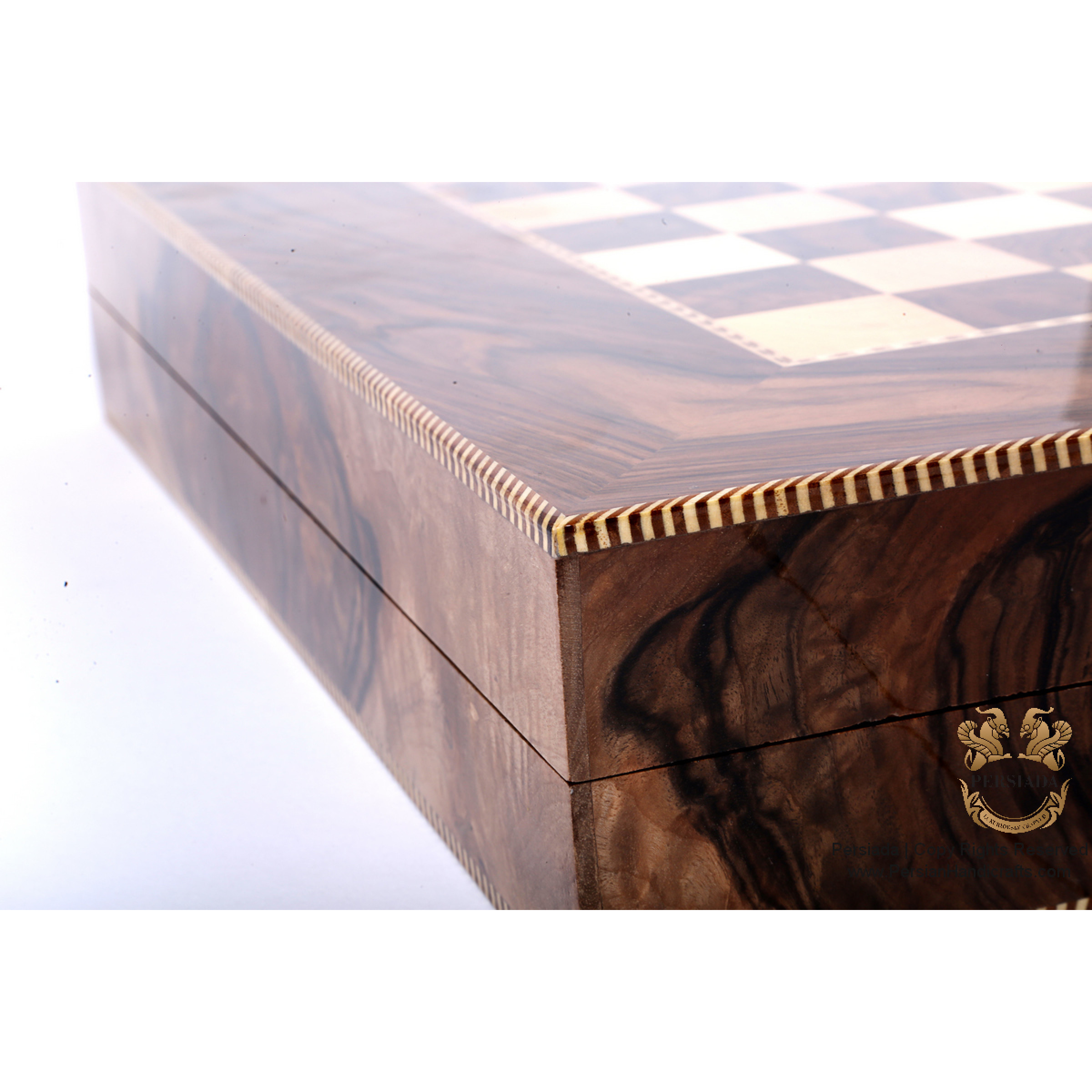 Backgammon & Chess Set Handmade in Sanandaj Persiada HBG101