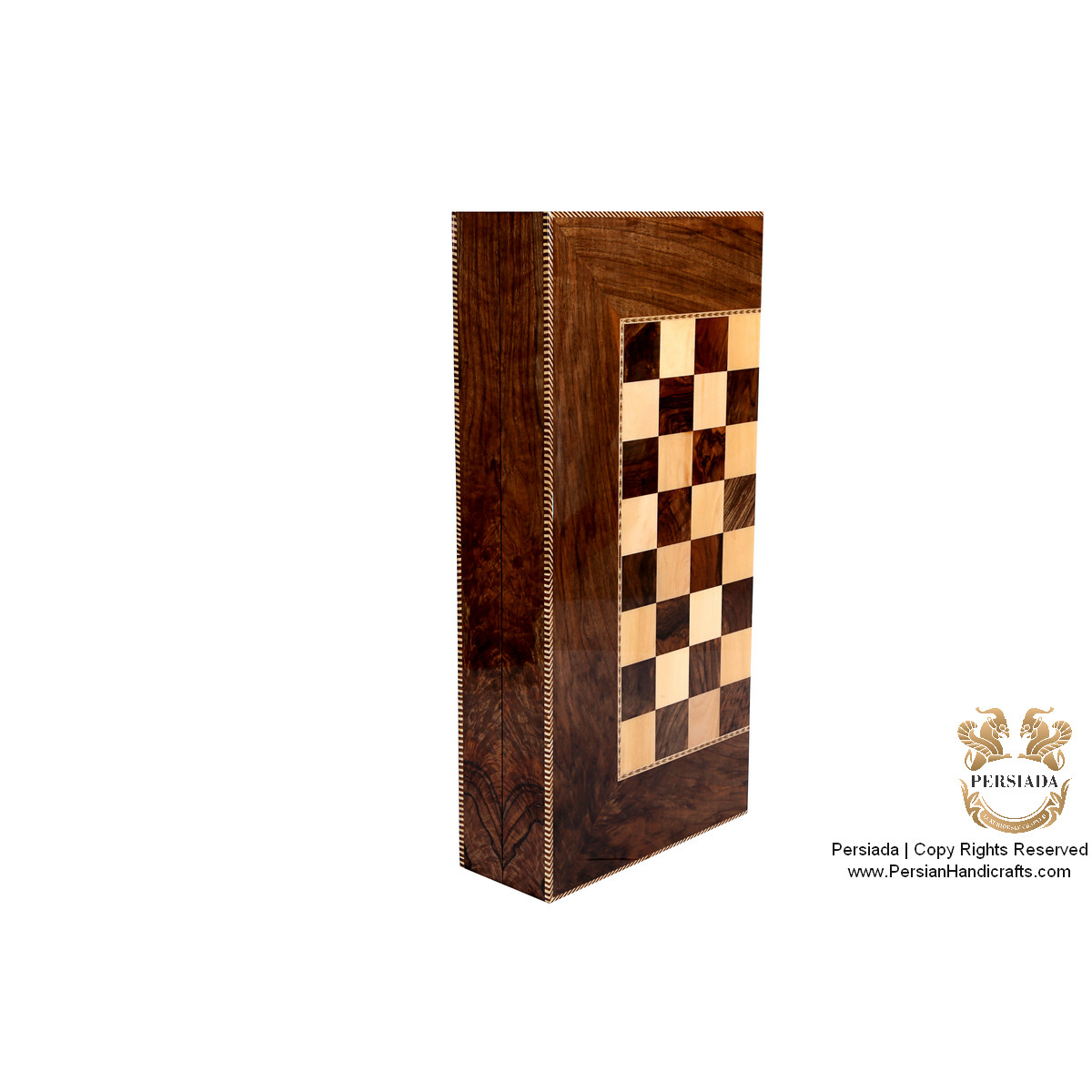 Luxury Chess Set, Premium Unique Wooden Mahogany & Ash Solid Wood