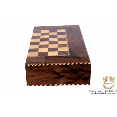 Backgammon & Chess Set | Handmade in Sanandaj | HBG103 Backgammon & Chess Set | Handmade in Sanandaj | HBG103