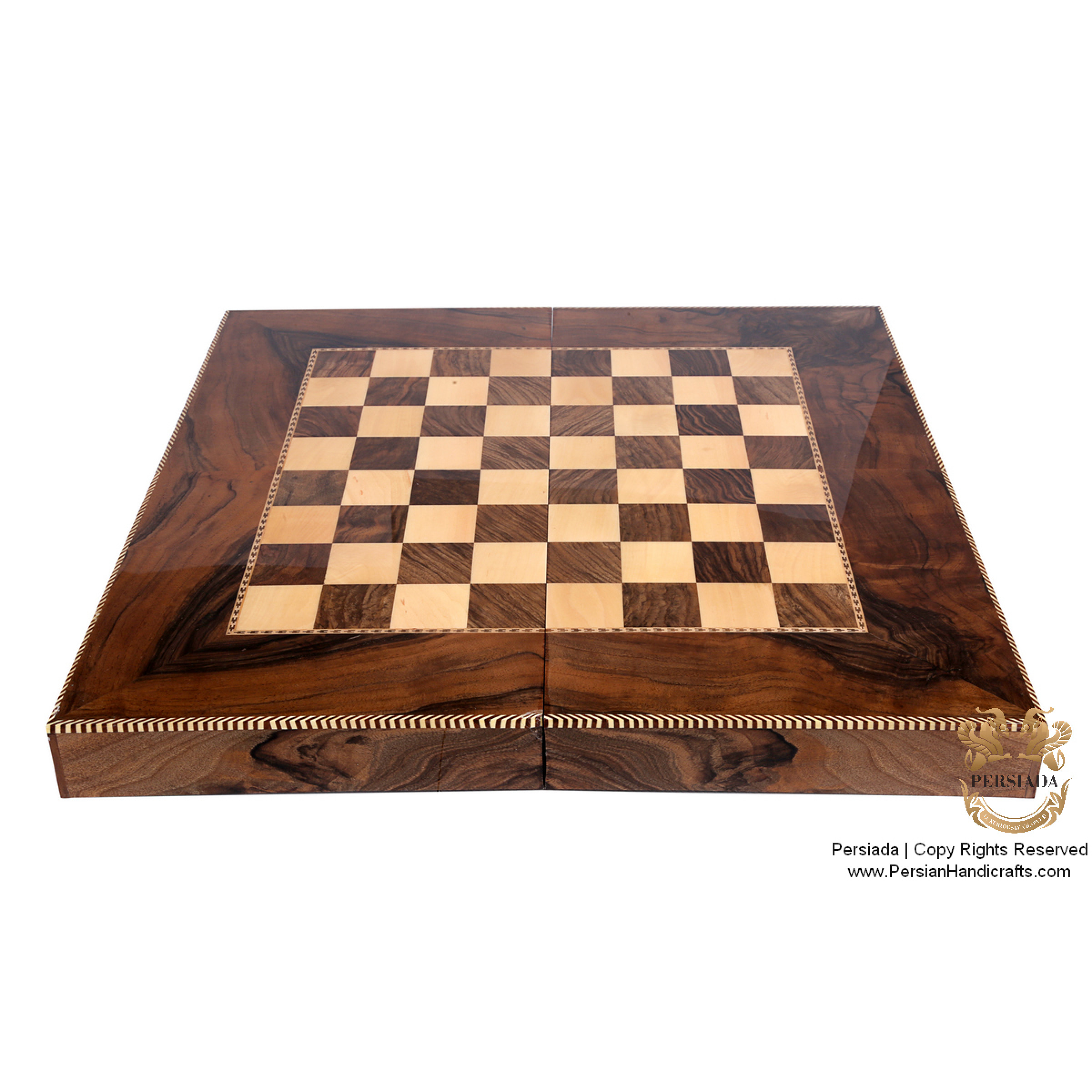 Backgammon & Chess Set Handmade in Sanandaj Persiada HBG103
