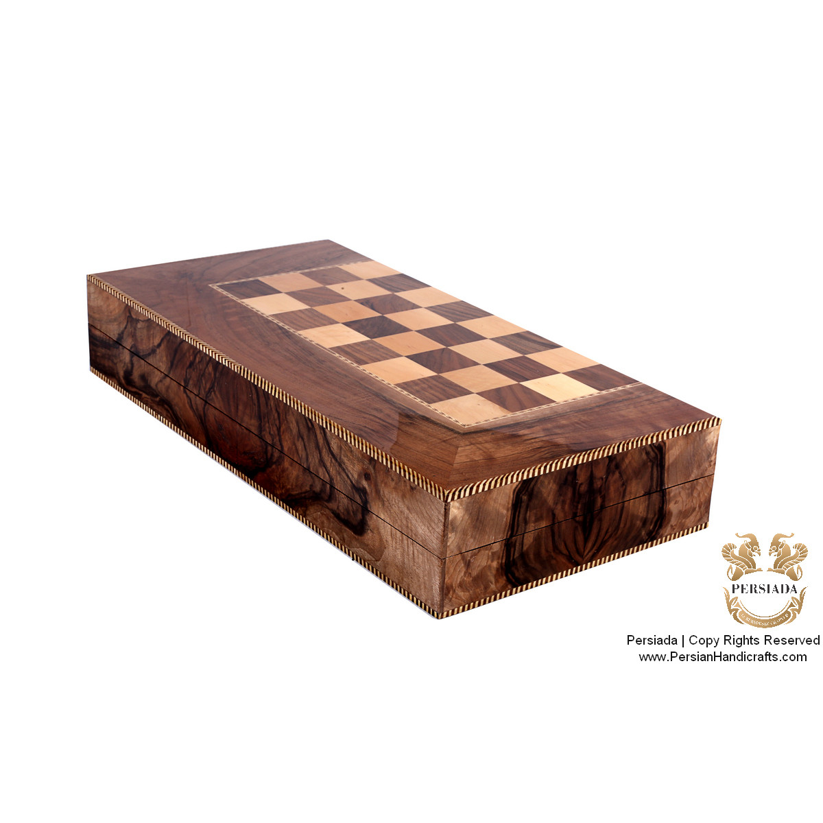 Backgammon & Chess Set | Handmade in Sanandaj | HBG104-Persian Handicrafts