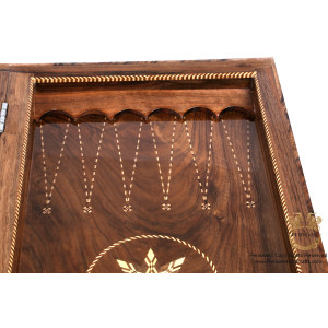 Backgammon & Chess Set | Handmade in Sanandaj | HBG104-Persian Handicrafts
