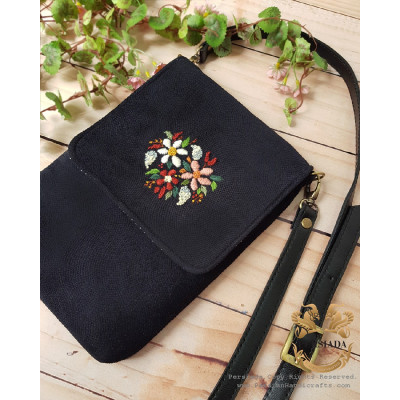 Bag  | Velvet Embroidery | HWB1002 Bag  | Velvet Embroidery | HWB1002