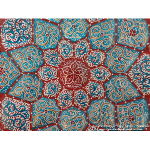 Wall Hanging Plate - Enamel (Minakari) on Copper - HE3030-Persian Handicrafts