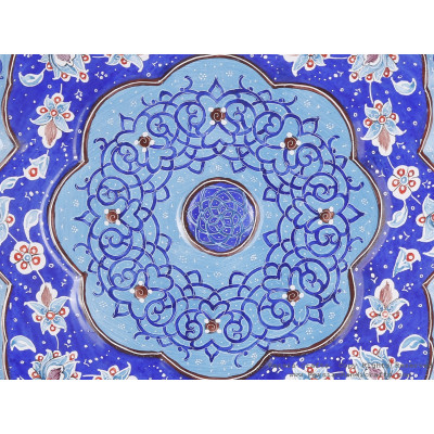 Enamel (Minakari) Wall Hanging Plate  - HE3601 Enamel (Minakari) Wall Hanging Plate  - HE3601