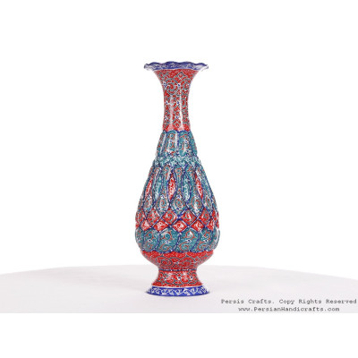 Enamel (Minakari) Flower Vase - HE3611