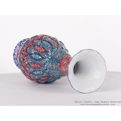 Enamel (Minakari) Flower Vase - HE3611