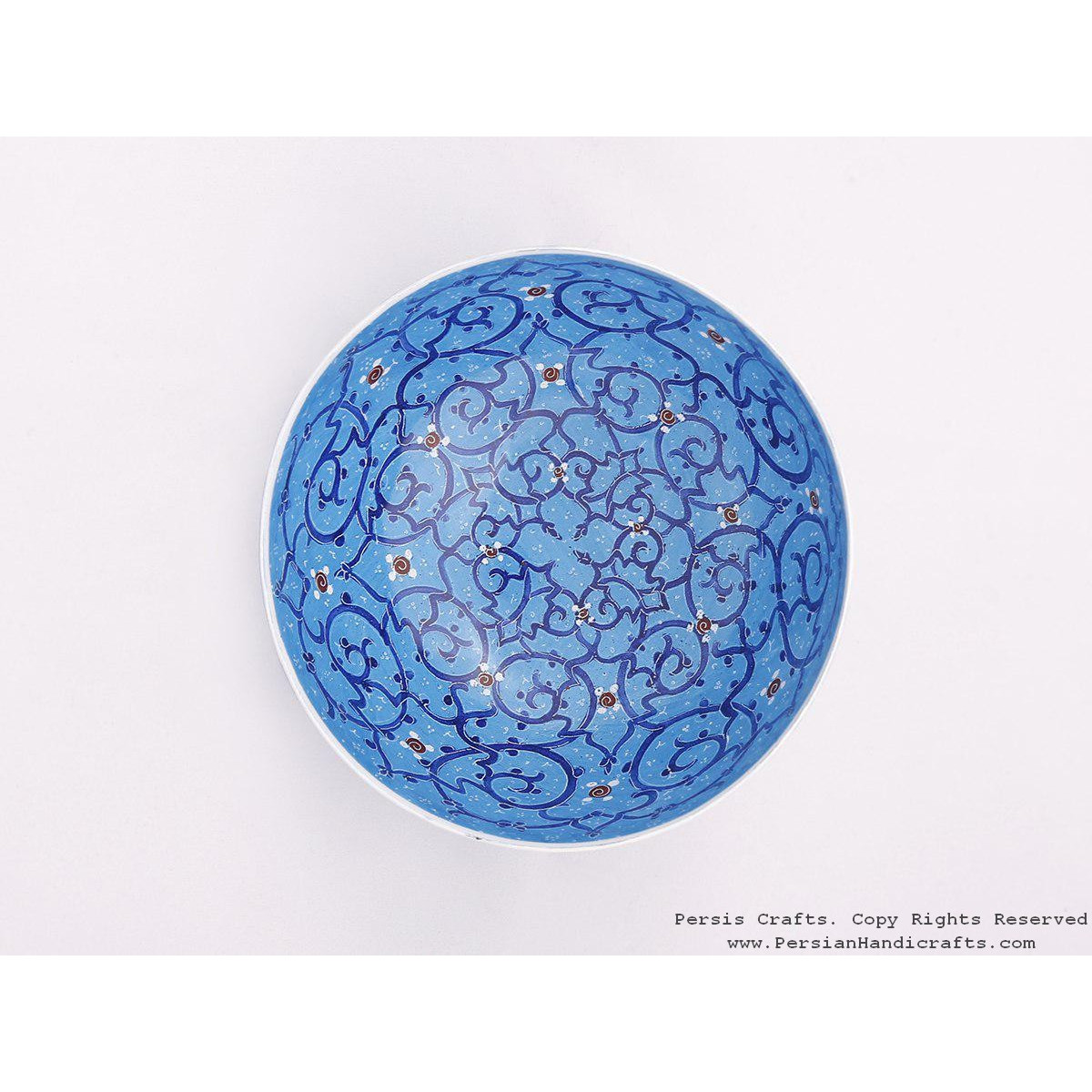 Enamel (Minakari) Mini Candy/Nut Bowl - HE3701-Persian Handicrafts