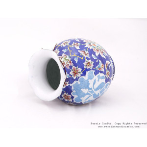 Enamel (Minakari) Mini Flower Vase - HE3704-Persian Handicrafts