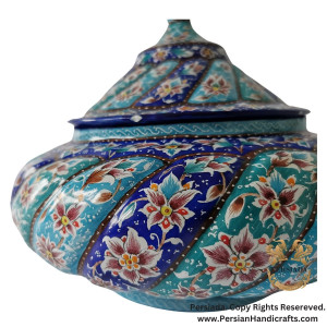 Exquisite Candy Dish | Enamel  | HE9001-Persiada Persian Handicrafts