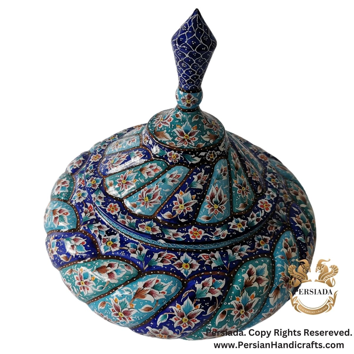 Exquisite Candy Dish | Enamel  | HE9001-Persiada Persian Handicrafts