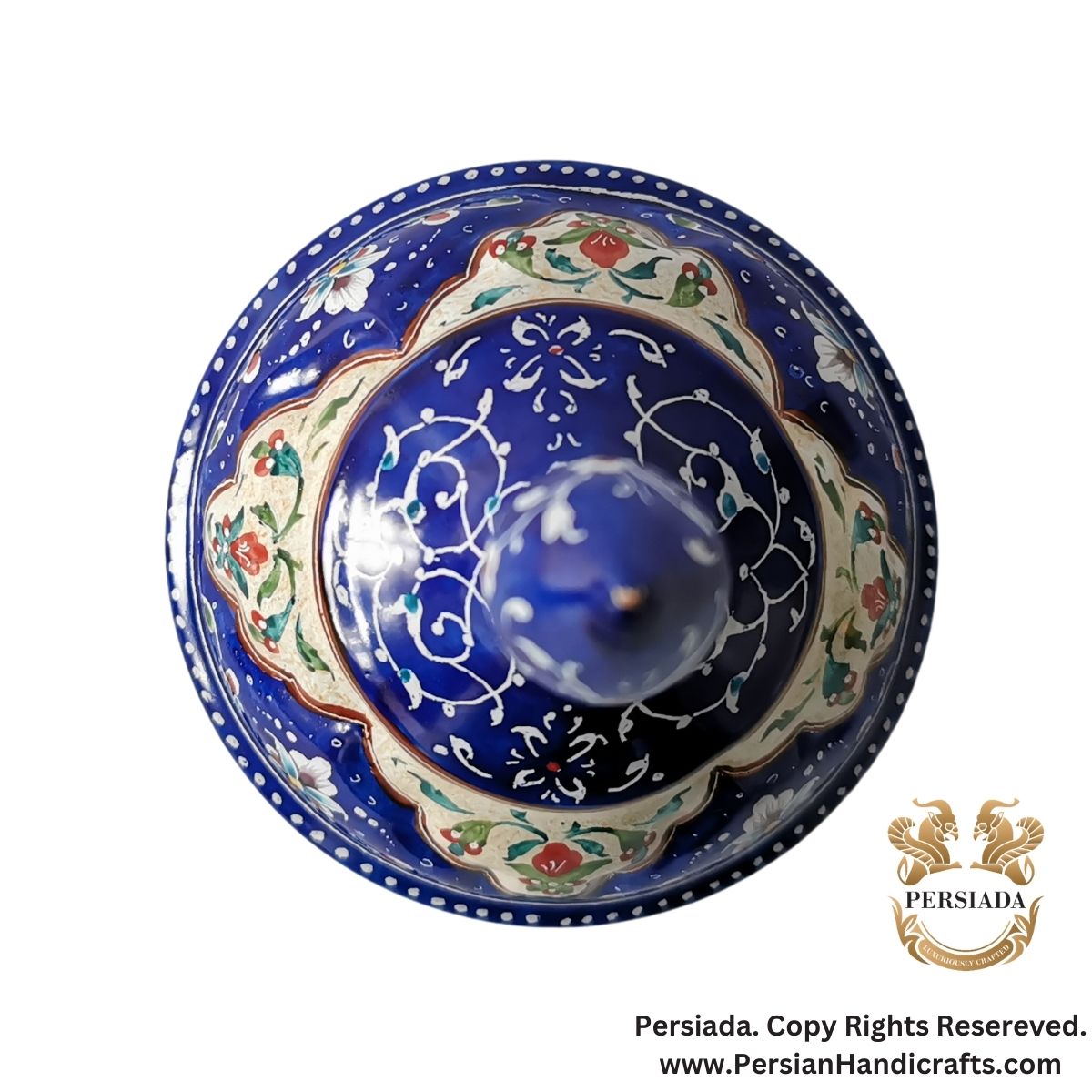 Unique Candy Dish | Enamel  | HE9003-Persiada Persian Handicrafts