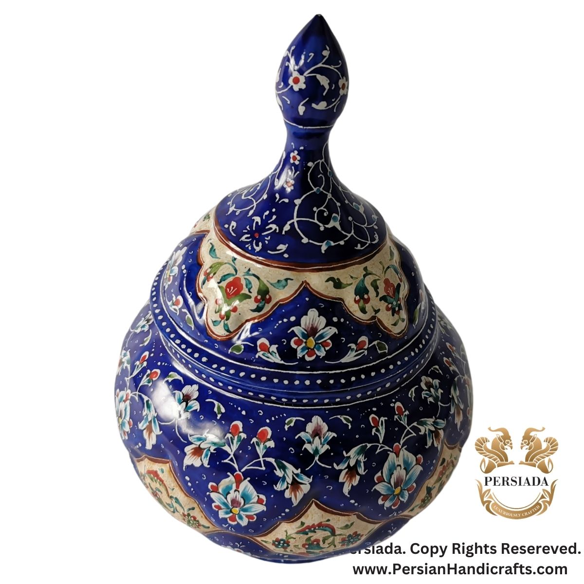 Unique Candy Dish | Enamel  | HE9003-Persiada Persian Handicrafts