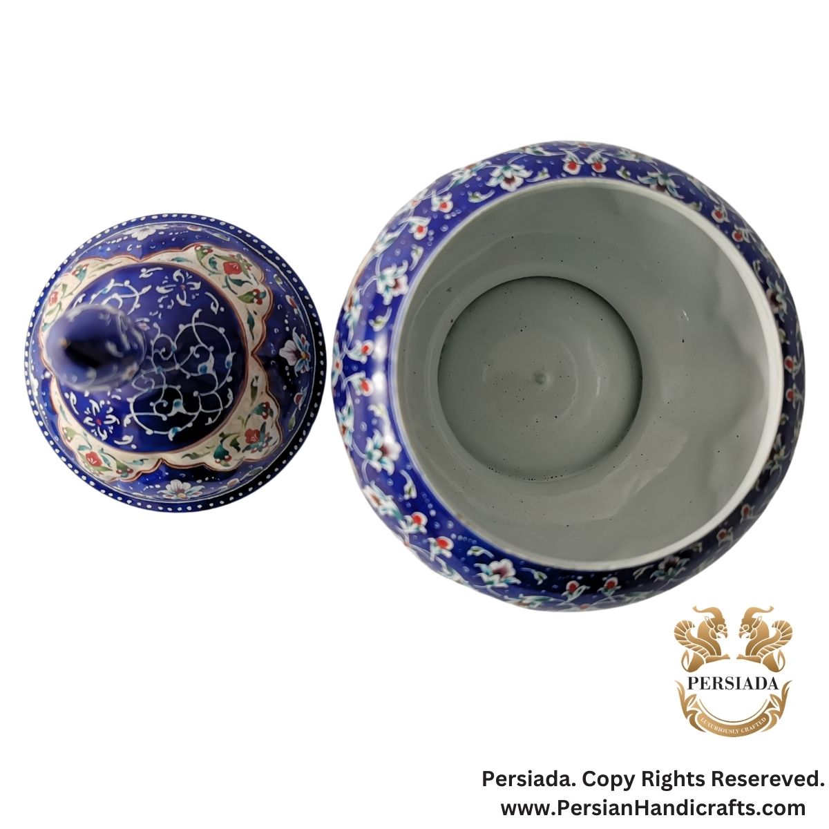 Unique Candy Dish | Enamel  | HE9003-Persiada Persian Handicrafts