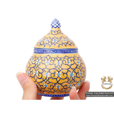 Sugar Pot | Hand Painted Minakari | HE5101 Sugar Pot | Hand Painted Minakari | HE5101