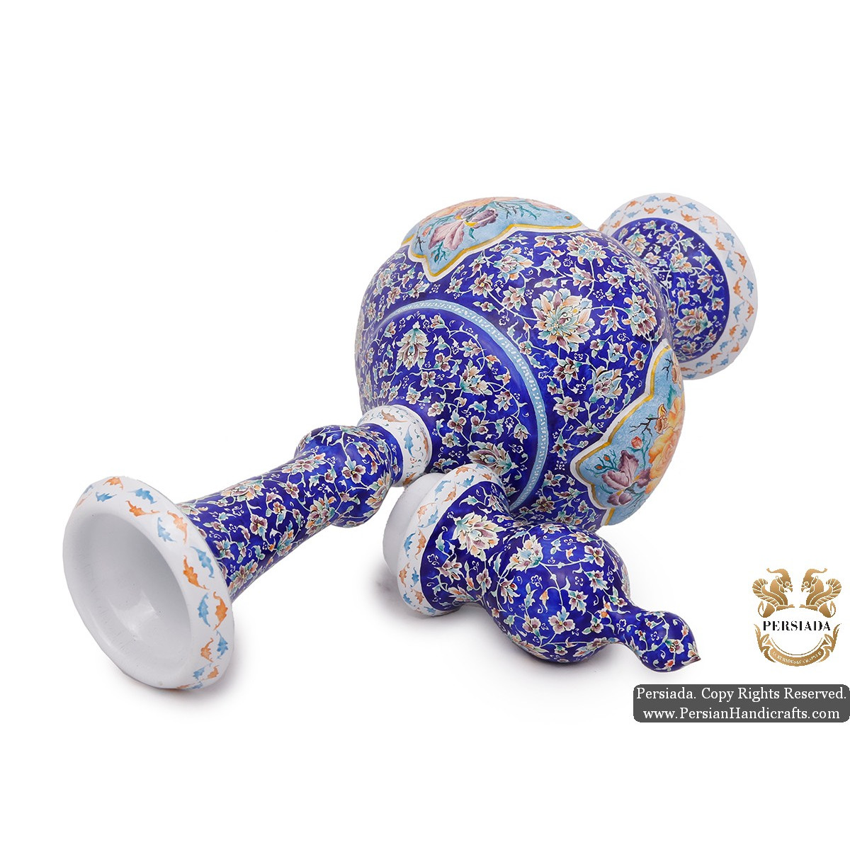 Jug with Lid | Hand Painted Minakari | HE5102-Persian Handicrafts