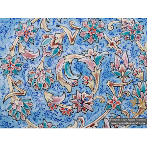 Wall Hanging Plate | Hand Painted Minakari | HE5107-Persian Handicrafts