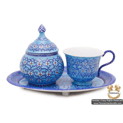 Tea Sugar Set | Hand Painted Minakari | HE5201