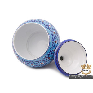 Tea Sugar Set | Hand Painted Minakari | HE5201-Persian Handicrafts
