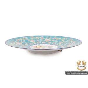 Decorative Plate | Hand Painted Minakari | Persiada HE5202