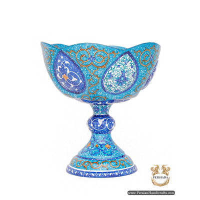 Pedestal Dish | Hand Painted Minakari | HE6101