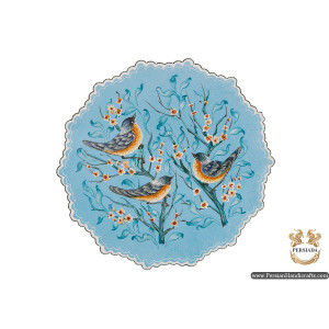 Wall Plate | Hand Painted Minakari | Persiada HE6102
