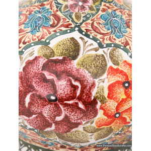 Sake Set | Hand Painted Minakari | HE6107-Persian Handicrafts