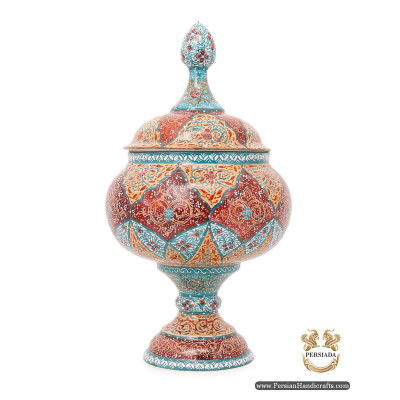 Candy Dish Flower Vase | Hand Painted Minakari | HE6108 Candy Dish Flower Vase | Hand Painted Minakari | HE6108