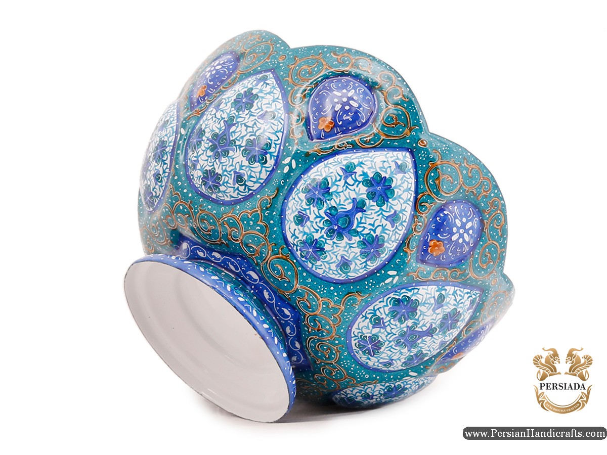 Decorative Bowl Plate Hand Painted Minakari Persiada HE6110