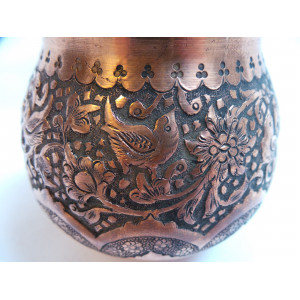 Luxury Engraved Sugar Pot/Candy Dish - HG1036-Persian Handicrafts