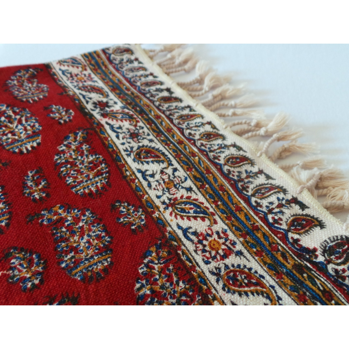 Persian Ghalamkar Tablecloth - HGH2050-Persian Handicrafts