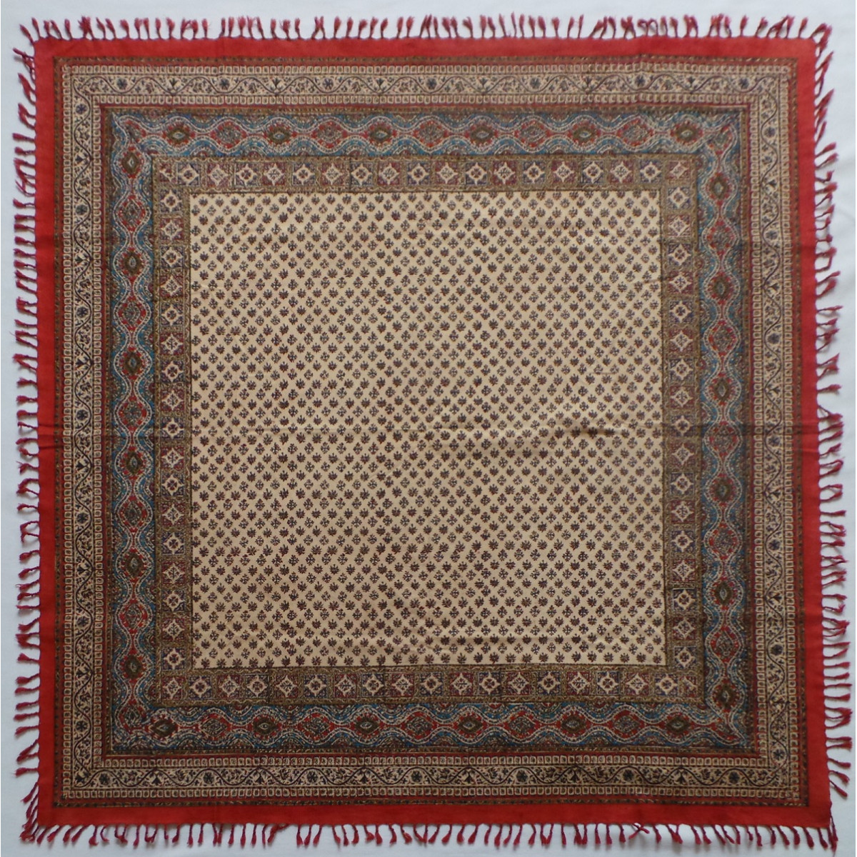 Persian Ghalamkar Tablecloth - HGH2053-Persian Handicrafts