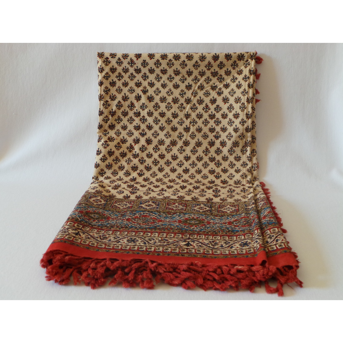 Persian Ghalamkar Tablecloth - HGH2053-Persian Handicrafts