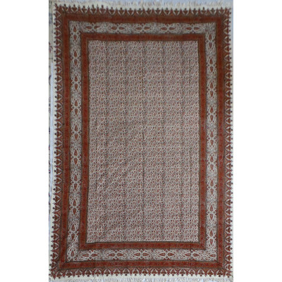 Persian Ghalamkar Bedspread or Tablecloth - HGH2056