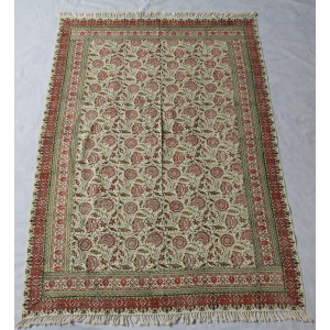 Persian Ghalamkar Tablecloth - HGH3051-Persian Handicrafts