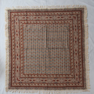 Persian Ghalamkar Tablecloth - HGH3052-Persian Handicrafts