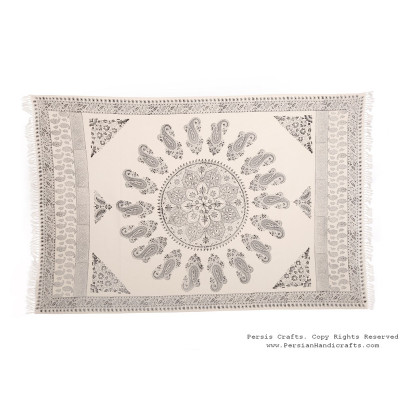Persian Tapestry (Ghalamkar) Tablecloth - HGH3601