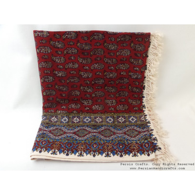 Persian Tapestry (Ghalamkar) Tablecloth - HGH3603 Persian Tapestry (Ghalamkar) Tablecloth - HGH3603