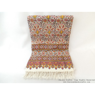 Persian Tapestry (Ghalamkar) Tablecloth - HGH3606 Persian Tapestry (Ghalamkar) Tablecloth - HGH3606