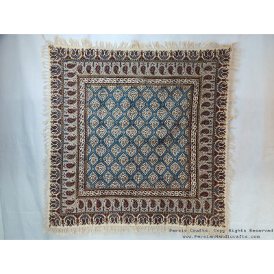 Persian Tapestry (Ghalamkar) Tablecloth - HGH3612