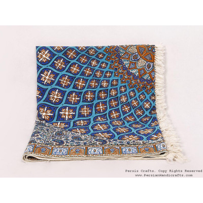 Persian Tapestry (Ghalamkar) Rug Style Tablecloth - HGH3701