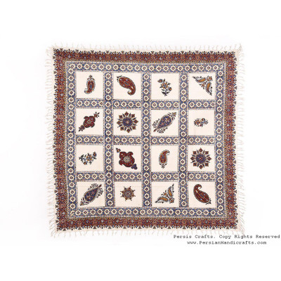 Persian Tapestry (Ghalamkar) Tablecloth - HGH3704