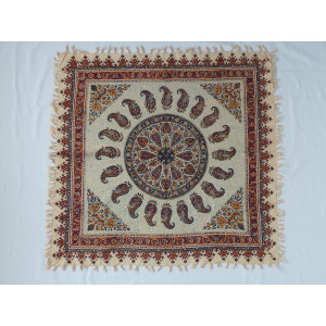 Tablecloth (Ghalamkar) - HT1041-Persian Handicrafts
