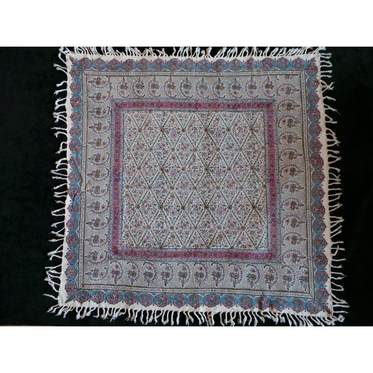 Tablecloth (Ghalamkar) - HT1042-Persian Handicrafts
