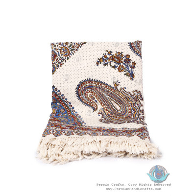 Multi Paisley Tapestry Ghalamkar Bedspread or Tablecloth - HGH3906 Multi Paisley Tapestry Ghalamkar Bedspread or Tablecloth - HGH3906