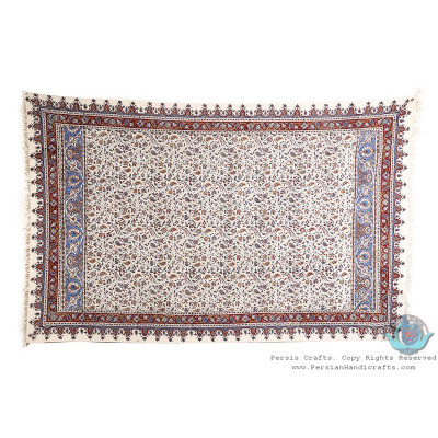 Persian Tapestry Paisley & Flower Ghalamkar Tablecloth - HGH3910