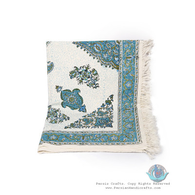 Persian Tapestry Paisley & Toranj Ghalamkar Tablecloth - HGH3911 Persian Tapestry Paisley & Toranj Ghalamkar Tablecloth - HGH3911